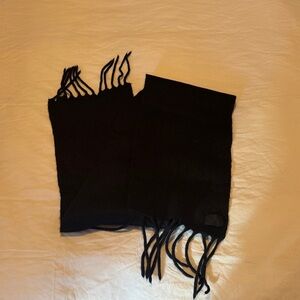 Vince large black scarf